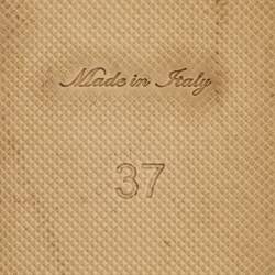 مملوكة مسبقًا Louis Vuitton Tropical Bloom Size 37 Black Leather Espadrille Flats