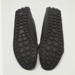 Pre Owned حذاء لوفرز أوكسفورد لوي فيتون جلد إيبي أسود مقاس 40