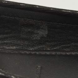 Pre Owned حذاء لوفرز أوكسفورد لوي فيتون جلد إيبي أسود مقاس 40