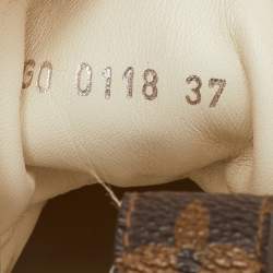 Pre Owned حذاء رياضي لوي فيتون ارشلايت نايلون وقماش وجلد متعدد الألوان مقاس 37