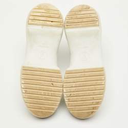 Pre Owned Louis Vuitton Archlight Size 40 Multicolor Fabric and Leather Lace Up Sneakers