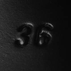 مملوكة مسبقًا حذاء بوت لويس فيتون طول الكاحل قماش مونوغرامي وأسود/بني جلد مقاس 36