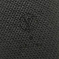 Pre Owned صندل سلايد لوي فيتون قماش مغطى بنقشة صورة ظلية بنية مقاس 36