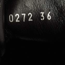 مملوكة مسبقًا حذاء رياضي لوي فيتون "ارشليت" جلد أسود وكانفاس مونوغرامي مقاس 36