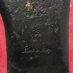 Pre Owned سليبس فلات لوي فيتون أسينشال في شامواه وردي مقاس 38