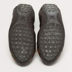 مملوكة مسبقًا حذاء باليرينا فلات لوي فيتون جلد بني ودامييه إيبين مقاس 38.5