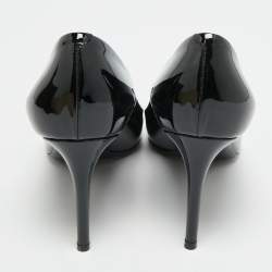 Pre Owned Louis Vuitton Size 40 Black Patent Leather Betty Pumps 