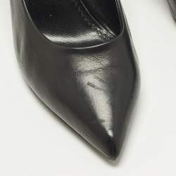 Pre Owned  حذاء كعب عالي لوي فيتون شيري جلد لامع وكانفاس مونوجرامي بني/أسود مقاس 39