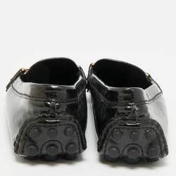 مملوكة مسبقًا Louis Vuitton Oxford Size 36 Black Patent Leather Loafers