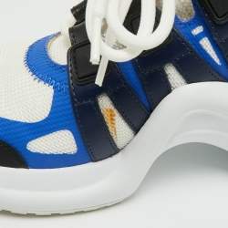 مملوكة مسبقًا Louis Vuitton Archlight Size 37 Multicolor Canvas and Mesh Lace Up Sneakers