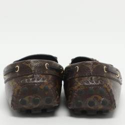 Pre Owned حذاء لوفرز لويس فيتون غلوريا كانفاس مونوغرام بني مقاس 39