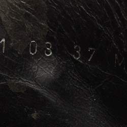 Pre Owned حذاء بوت كاحل رينجر ونترلاند لويس فويتون كانفاس مونوجرام بني/أسود وجلد مقاس 37