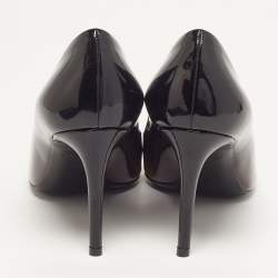 Pre Owned Louis Vuitton Fiance Size 39 Beige/Brown Patent Leather Pumps