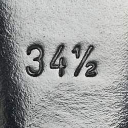 مملوكة مسبقًا Louis Vuitton Size 34.5 Black Suede Knee Length Boots