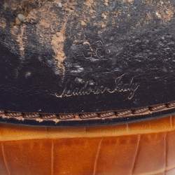 Pre Owned صندل لوي فيتون متعدد الألوان شعر العجل بتفاصيل إبزيم وأشرطة مقاس 40