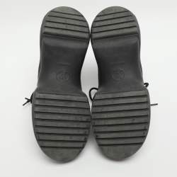 Pre Owned Louis Vuitton Archlight Size 38.5 Black Mesh and Monogram Canvas Sneakers 