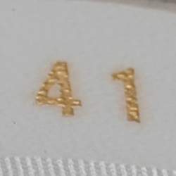 Pre Owned Louis Vuitton Run 55 Size 41 White/Gold Mesh and Leather Low Top Sneakers