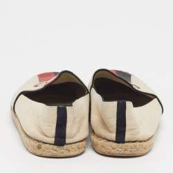 Pre Owned حذاء فلات لوي فيتون إسبادريل شور بوستكارد كانفاس وردي نعل سميك مقاس 41