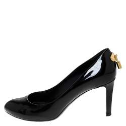 Louis Vuitton Black Patent Leather Oh Really! Pumps Size 36