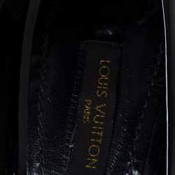 Louis Vuitton Black Patent Leather Oh Really! Pumps Size 36