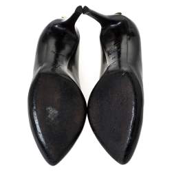 Louis Vuitton Black Patent Leather Oh Really! Pumps Size 36