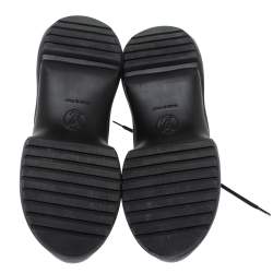 Pre Owned Louis Vuitton Black Monogram Canvas And Mesh LV Archlight Sneakers Size 38