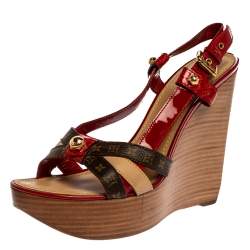 Louis Vuitton Wedge Sandals-dress.Raleigh