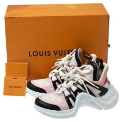 Louis Vuitton Multicolor Leather and Mesh LV Archlight Sneakers Size 39