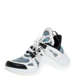 مملوكة مسبقًا Louis Vuitton Multicolor Leather and Nylon LV Archlight Sneakers Size 39