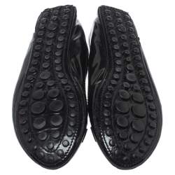 مملوكة مسبقًا Louis Vuitton Black Patent Leather Oxford Flats Size 40