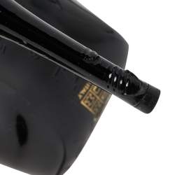 مملوكة مسبقًا Louis Vuitton Black Patent Leather Oh Really! Peep Toe Pumps Size 38