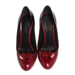 مملوكة مسبقًا Louis Vuitton Two Tone Patent Leather Ombre Pumps Size 38.5