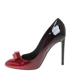 مملوكة مسبقًا Louis Vuitton Two Tone Patent Leather Ombre Pumps Size 38.5