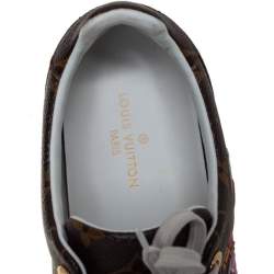 Louis Vuitton Brown Monogram  Canvas Sneakers Size 37