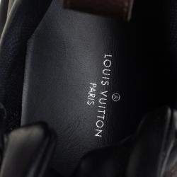 Louis Vuitton Black Neoprene and Monogram Canvas Archlight Sneakers Size 39
