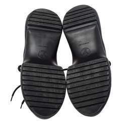 Pre Owned حذاء رياضي لوي فيتون أرشلايت كانفاس مونوغرامي ونايلون أسود/بني مقاس 40