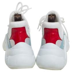 Louis Vuitton Multicolor Nylon And Leather Archlight Low Top Sneakers Size 38