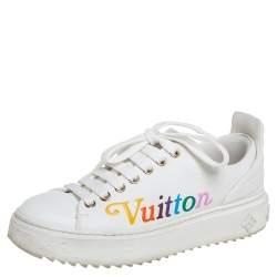LOUIS VUITTON monogram Canvas Time Out sneakers 36 Made in Italy