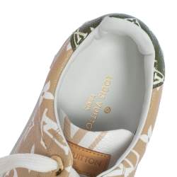 Louis Vuitton Multicolor Monogram Canvas Giant Time Out Sneakers Size 36