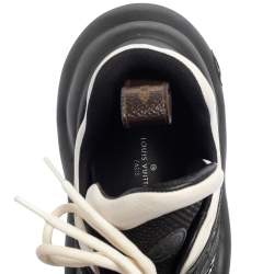 Louis Vuitton White/Black Leather And Mesh  Archlight Sneakers Size 39
