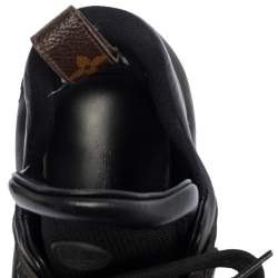 Louis Vuitton Black Monogram Canvas And Mesh LV Archlight Sneakers Size 37.5