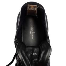 مملوكة مسبقًا حذاء رياضي لوي فيتون أرش لايت شبكة وكانفاس بني مونوغرامي مقاس 37