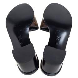 Pre Owned صندل سلايد لوي فيتون لوك إيت كانفاس مونوغرامي مقاس 40