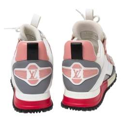 Louis Vuitton Multicolor Leather And Mesh Run Away Sneakers Size 37