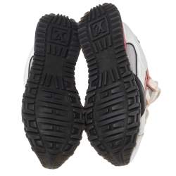 Louis Vuitton Multicolor Leather And Mesh Run Away Sneakers Size 37