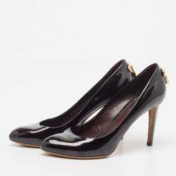 مملوكة مسبقًا Louis Vuitton Burgundy Patent Leather Oh Really! Pumps Size 38.5