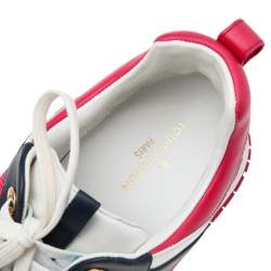 Louis Vuitton Multicolor Leather And Mesh Run Away Low Top Sneakers Size 37.5