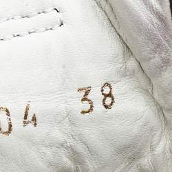 مملوكة مسبقًا حذاء رياضي لوي فيتون عنق منخفض ران أوي جلد وسويدي أسود مقاس 38