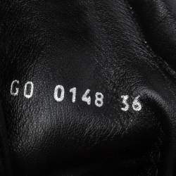 مملوكة مسبقًا حذاء رياضي لوي فيتون أرش لايت جلد وشبكة ثلاثي اللون مقاس 36