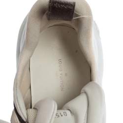 Louis Vuitton White/Brown Monogram Canvas and Leather Archlight  Sneakers Size 38